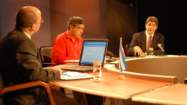 Carlos Fernández de Cossío, subdirector de la Dirección de Asuntos Multilaterales del Ministerio de Relaciones Exteriores (MINREX), señaló el protagonismo de la ínsula caribeña. 