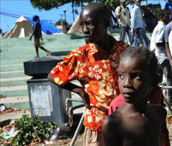 El terremoto ocurrido el 12 de enero en Haití dejó al menos 111.500 muertos y más de un millón de damnificados