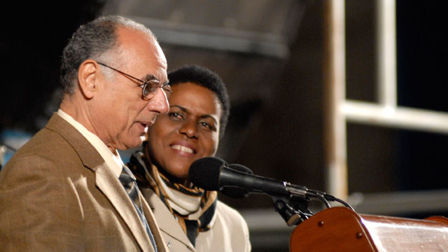 Zuleika Romay, presidenta del Instituto Cubano del Libro y Rafael Bernal, viceministro primero de Cultura dejan oficialmente inaugurada la XIX Feria Internacional del Libro Cuba 2010