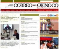 Página web Correo del Orinoco