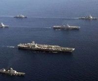 La sexta flota de los Estados Unidos (EE.UU) ha elegido la isla griega como base para una posible operación militar en Libia