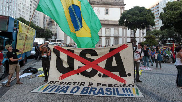 En Brasil, Obama fue con fines económicos, pero recibió reclamos de trato justo y equitativo en lo comercial. Foto EFE