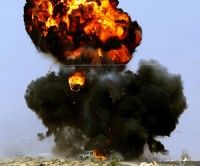 Bombardeos en Libia