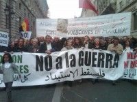 Manifestantes en Madrid. Fotos: Julio Castro