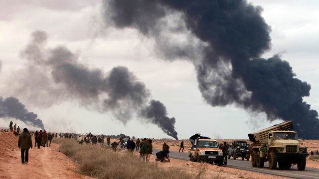 Los bombardeos a Brega, demuestran la aspiración de obtener a través de esta conflagración no solo el control político sino también la riqueza del pueblo libio.