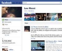 Página en Facebook de Lionel Messi