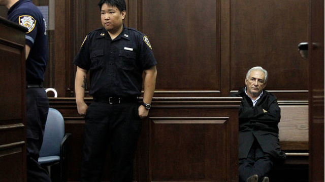 Dominique Strauss-Kahn, esperado para ser instruido de cargos el lunes en una corte de Nueva York. Foto Reuters