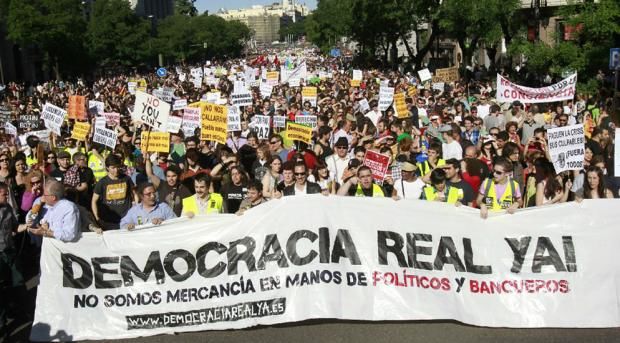 Manifestacion en España