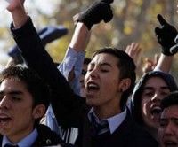 Estudiantes chilenos protestan contra la privatización de la educación