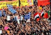 Grecia, protestas 14 de Junio