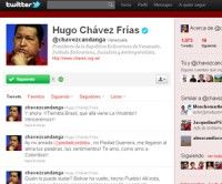 Cuenta de Chavez en Twitter