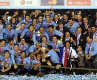 Equipo Uruguay, Campeón de la Copa América. Foto: AIN/TELAM