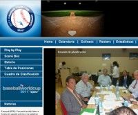 Pagina web Mundial de Beisbol, Panama 2011