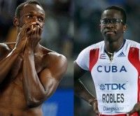 Usaid Bolt y Dayron Robles
