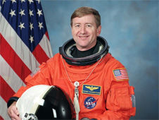 El astronauta Frank Culbertson,