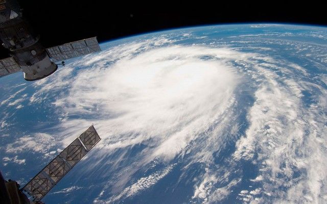 Imagen Satelital del huracán Katia. Foto: NASA