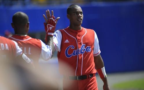 Jugadores del equipo Cuba (Foto: Levi Cruz)