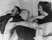 Adolfo Hitler y su esposa Eva Braun. Foto: Corbis
