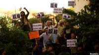 Manifestación de indignados en Málaga, España. Foto: Reuters