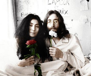 Yoko Ono y John Lennon