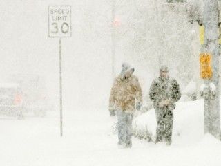 Tormenta de nieve en Estados Unidos