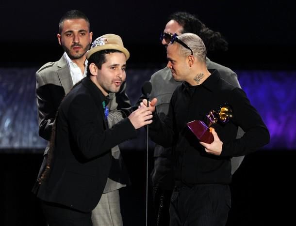 Calle 13 en los Grammys 2011