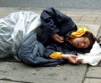Personas sin hogar en Estados Unidos