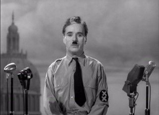 Charles Chaplin en el Gran Dictador