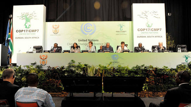 Inauguración de la 17 Conferencia de las Naciones Unidas sobre el Cambio Climático, en el Centro Internacional de Conferencias, en Durban, Sudáfrica, el 28 de noviembre de 2011. Fot:AIN/Li QIHUA/XINHUA-NOTIMEX