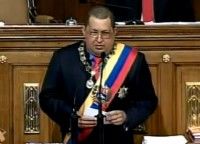 Hugo Chávez. Foto capturado desde el video