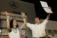 Todo listo para la asunción de Ortega a la Presidencia. Foto: EFE