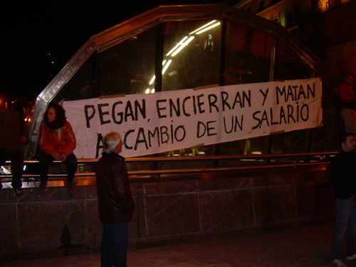 Solidaridad con Valencia en la Puerta del Sol