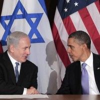 Barack Obama con el primer ministro israelí, Benjamin Netanyahu