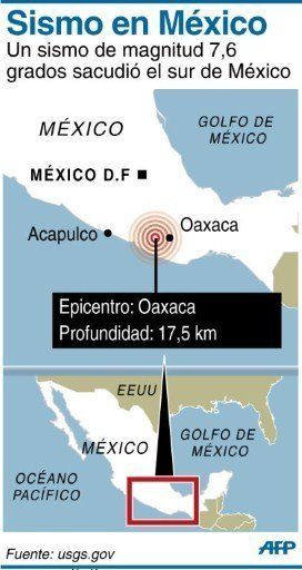 Mapa de localización. Fuente: AFP