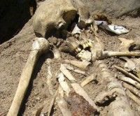 Expondrán en Bulgaria el esqueleto de un "vampiro"