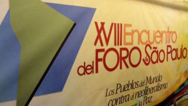 XVIII edición del Foro de Sao Paulo celebrado en Caracas