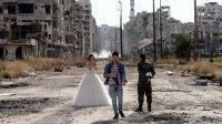 Desplazados en Siria regresan a Alepo