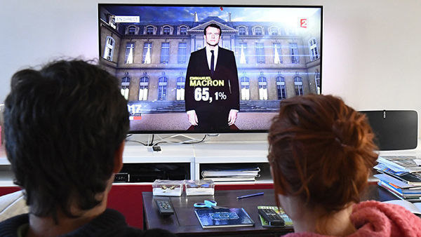 Emmanuel Macron y Marine Le Pen se han enfrentado este domingo en la segunda vuelta de las elecciones presidenciales de Francia. 