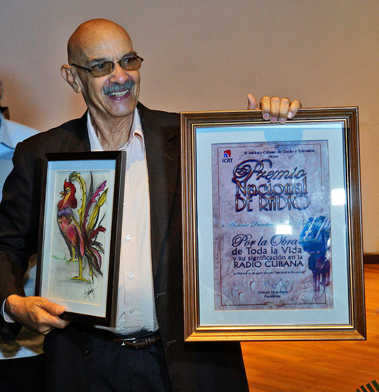 Antonio Demetrio Moltó Martorell, Premio Nacional de Radio