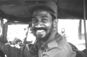 Comandante Juan Almeida Bosque, jefe del Tercer Frente Mario Muñoz