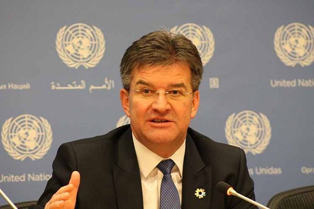 Días antes del evento, Lajcak se refirió a que los esfuerzos de Naciones Unidas deberían ir más allá de abordar las necesidades inmediatas de los territorios devastados por la guerra.