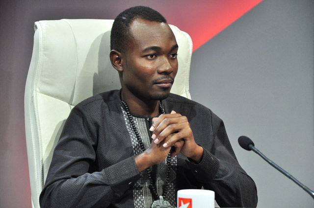 Ismael Oumarou Issaka, Coordinador Nacional de la Unión de Estudiantes Africanos, de Níger.