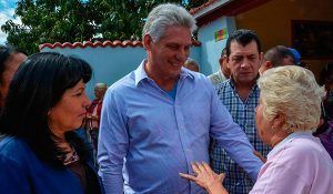 Recorre Diaz Canel La HAbana