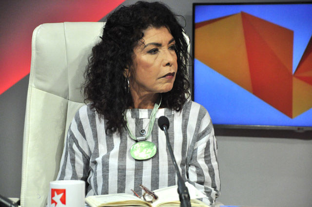 Marina Menéndez Quintero, periodista del diario Juventud Rebelde.