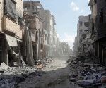 Destrozos de la Ciudad en Siria