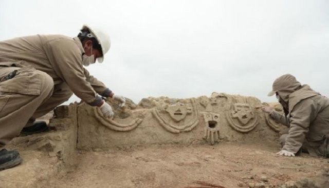 Lugar arqueológico en Perú
