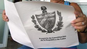 Llega a la población un millón de tabloides del Proyecto de Constitución de la República de Cuba