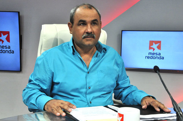 Eddy Soca Baldoquín, director de Suelos y Control de la Tierra del Ministerio de la Agricultura.