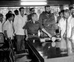 Fidel Castro en su visita a VietNam