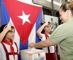 "Este voto tiene un gran significado, porque se trata de la Constitución de nuestra República Socialista", Dianelys Pérez